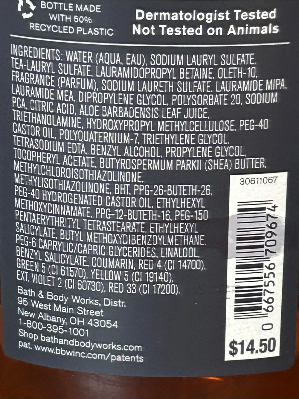 Bath & Body Works bath body